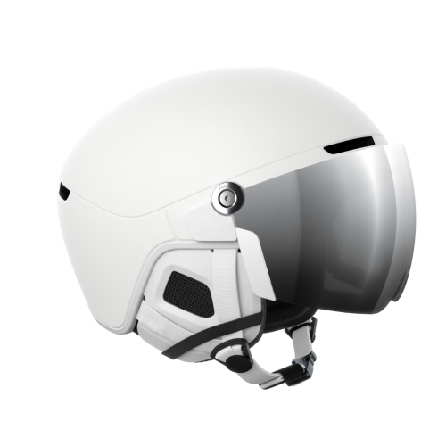 POC Obex Visor Skihelm - Hydrogen White/Clarity Universal/Partly Sunny/Silver